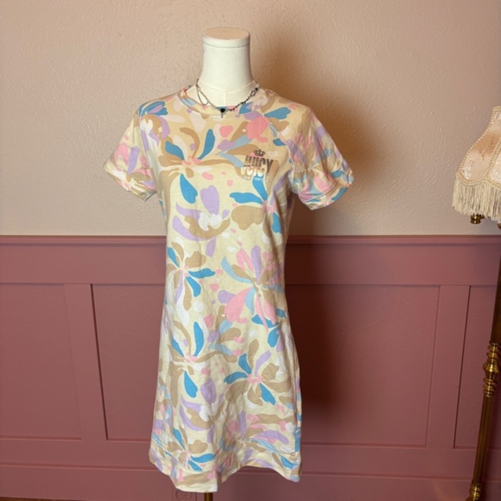 Juicy Couture y2k mcbling floral dress